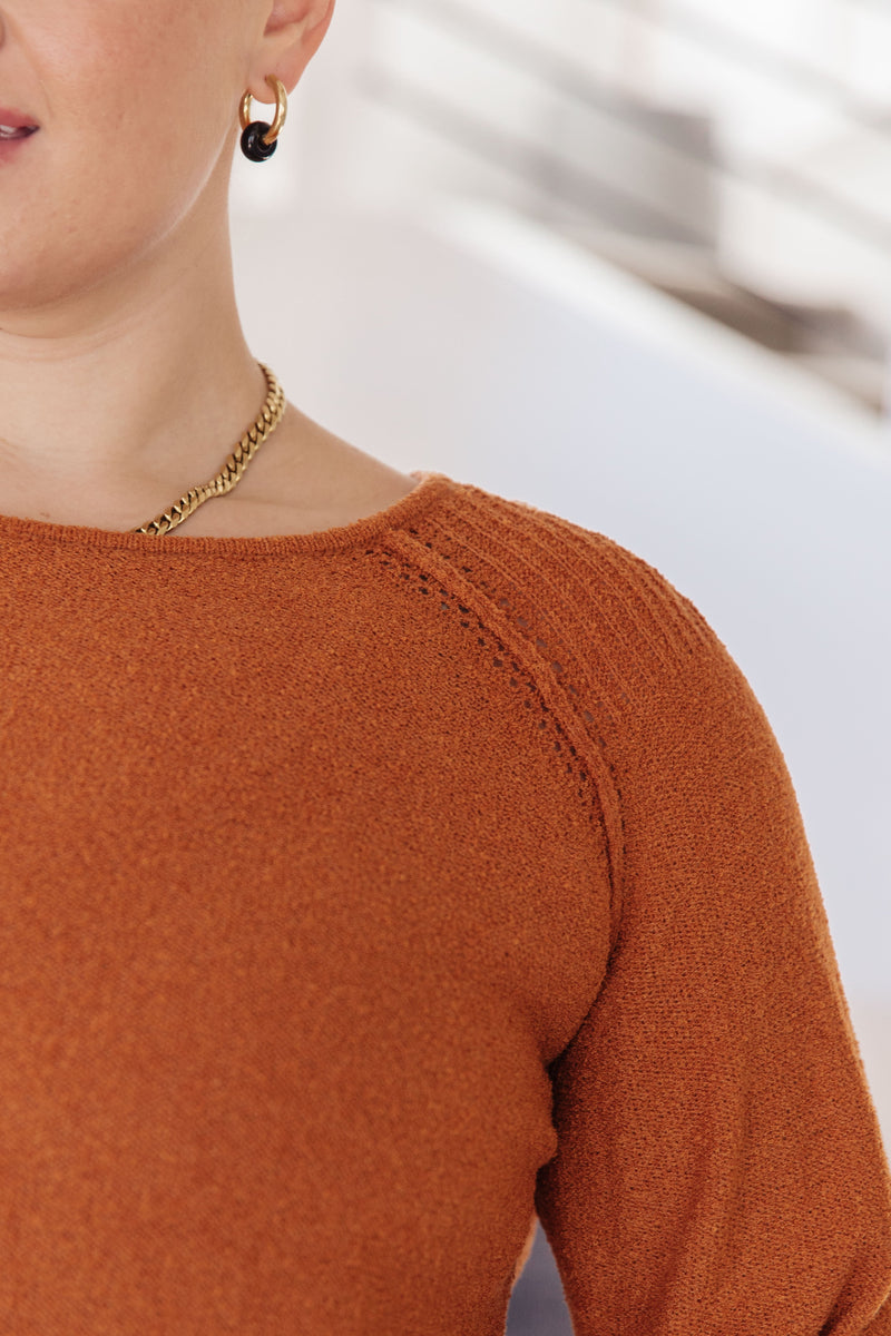 Hazel Blues® |  Don't Be Difficult Pullover Sweater