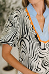 Hazel Blues® |  Don't Want to Wait Zebra Print Top