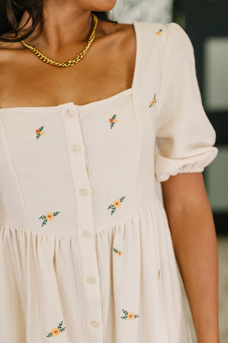 Hazel Blues® |  Dream a Little Dream Embroidered Dress