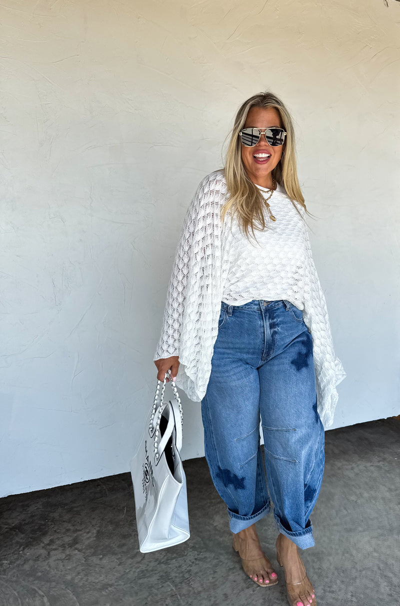 Hazel Blues® |  PREORDER- FREE SPIRIT BELL SLEEVE TOP