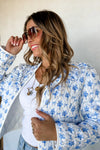Hazel Blues® |  Flora Jane Quilted Jacket