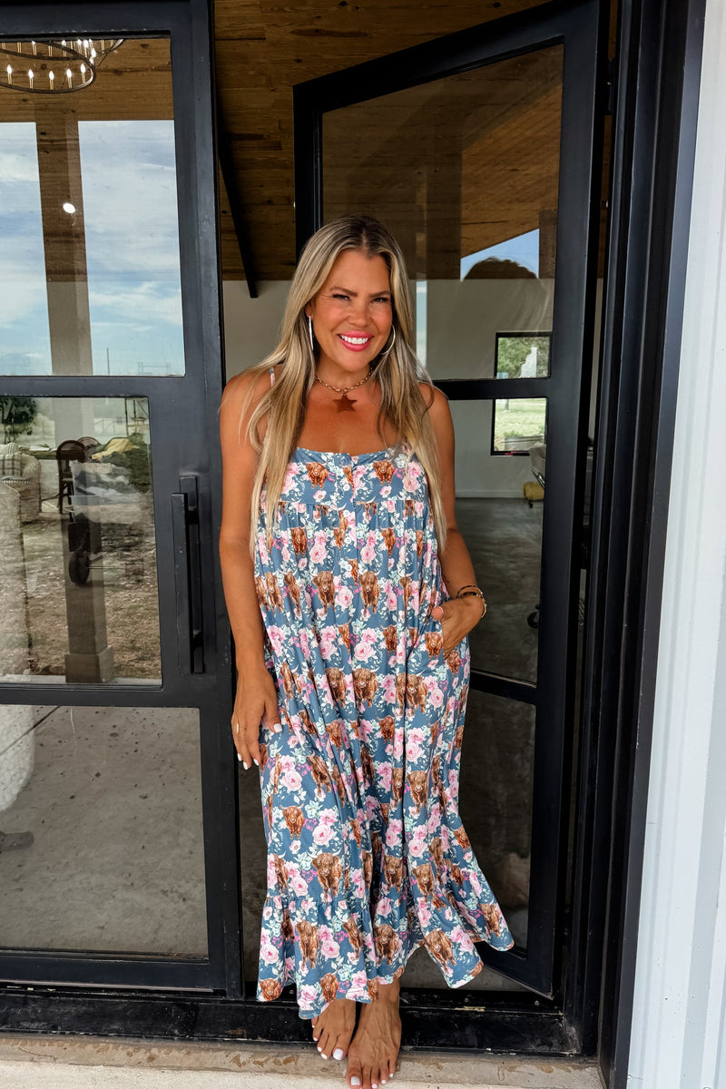Hazel Blues® |  Sleepy Cowgirl Night Dress