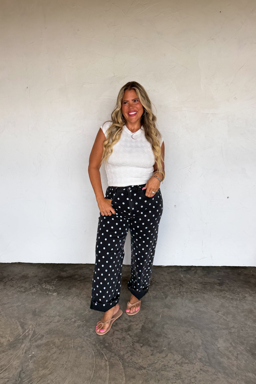 Hocus Pocus Polka Dot Jeans