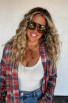 Hazel Blues® |  PREORDER: Plaid Lola Cardigans
