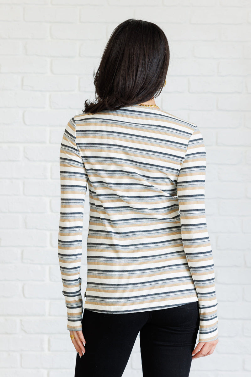 Hazel Blues® |  East Coast Breeze Striped Top