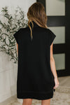 Hazel Blues® |  Easy Hustle High Neck Dress in Black