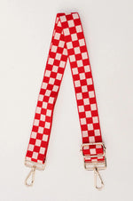 Hazel Blues® |  Lizzie Checkered Adjustable Bag Strap