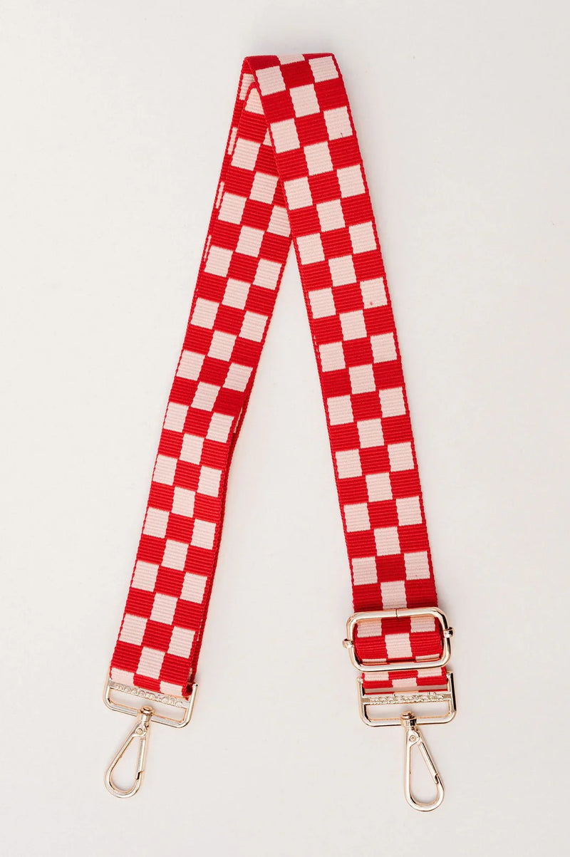 Hazel Blues® |  Lizzie Checkered Adjustable Bag Strap