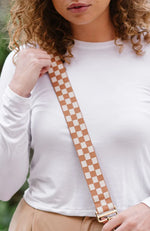 Hazel Blues® |  Lizzie Checkered Adjustable Bag Strap