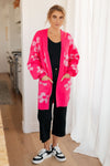 Hazel Blues® |  Enough Anyways Floral Cardigan in Pink