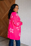 Hazel Blues® |  Enough Anyways Floral Cardigan in Pink