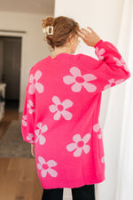 Hazel Blues® |  Enough Anyways Floral Cardigan in Pink
