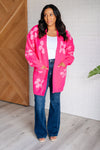 Hazel Blues® |  Enough Anyways Floral Cardigan in Pink