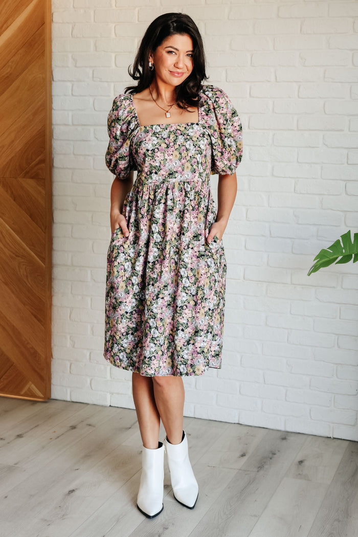 Hazel Blues® |  Excellence Without Effort Floral Dress