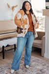 Hazel Blues® |  Lotta Love Knitted Sweater Top in Rust