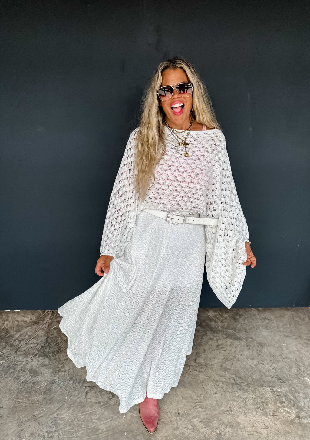 Hazel Blues® |  PREORDER- LET'S DANCE LACE SKIRT