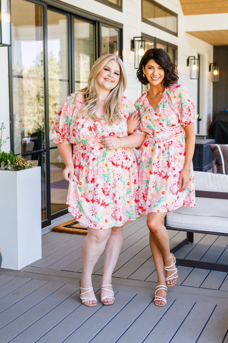 Hazel Blues® |  Fancy Free Floral Dress