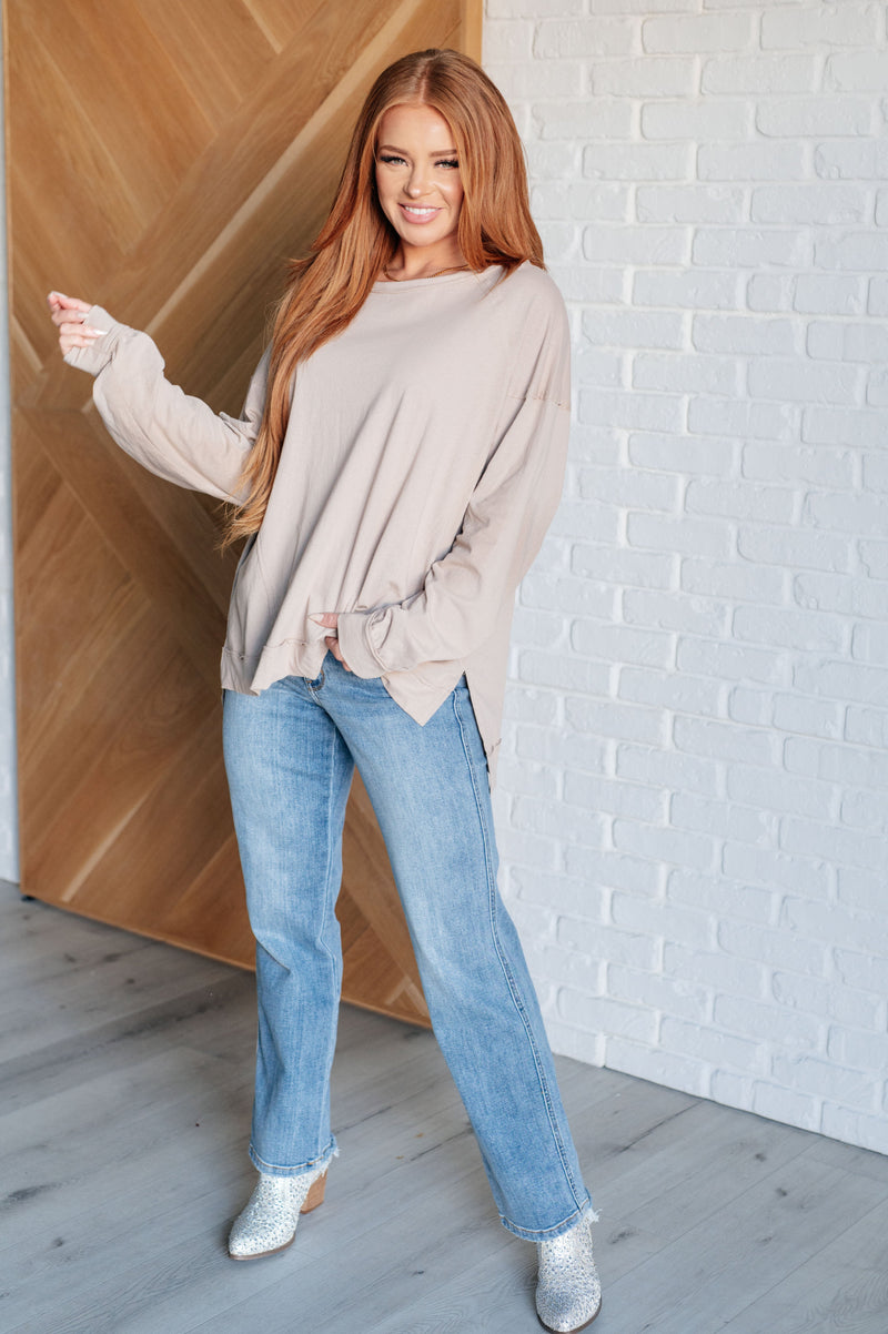 Hazel Blues® |  Feels Right Long Sleeve Top