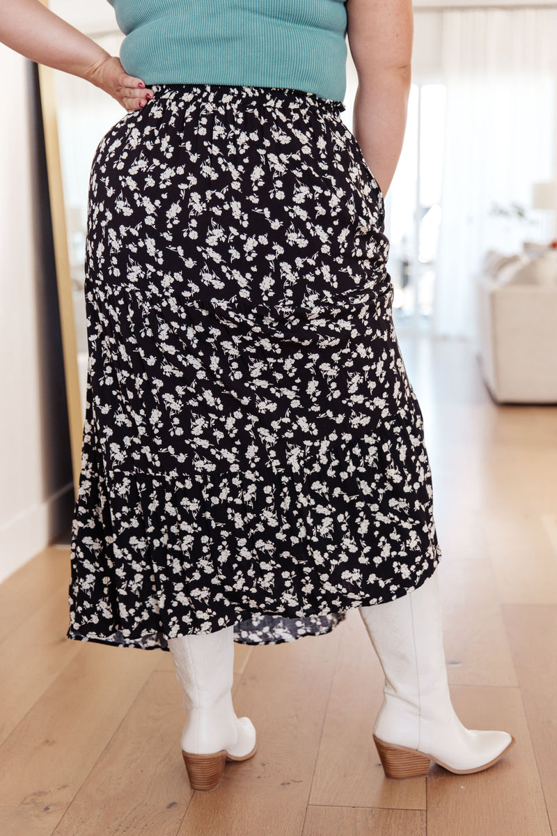 Hazel Blues® |  Fielding Flowers Floral Skirt