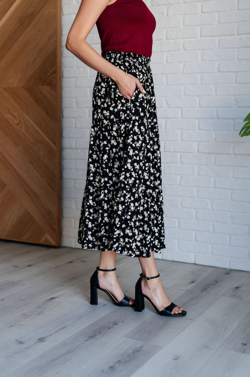 Hazel Blues® |  Fielding Flowers Floral Skirt