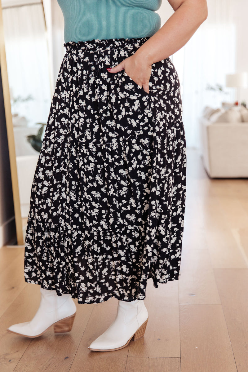 Hazel Blues® |  Fielding Flowers Floral Skirt