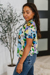Hazel Blues® |  Fielding Questions Floral Top