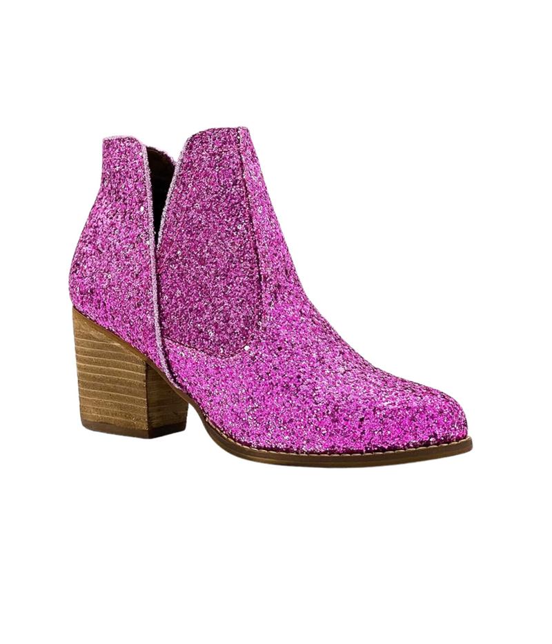 Hazel Blues® |  Fiera Booties in Pink