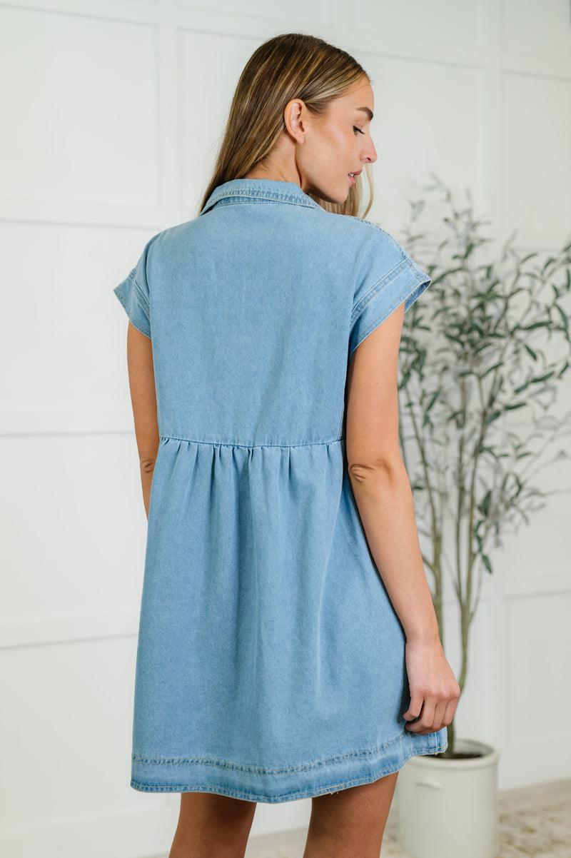 Hazel Blues® |  First Rodeo Denim Dress