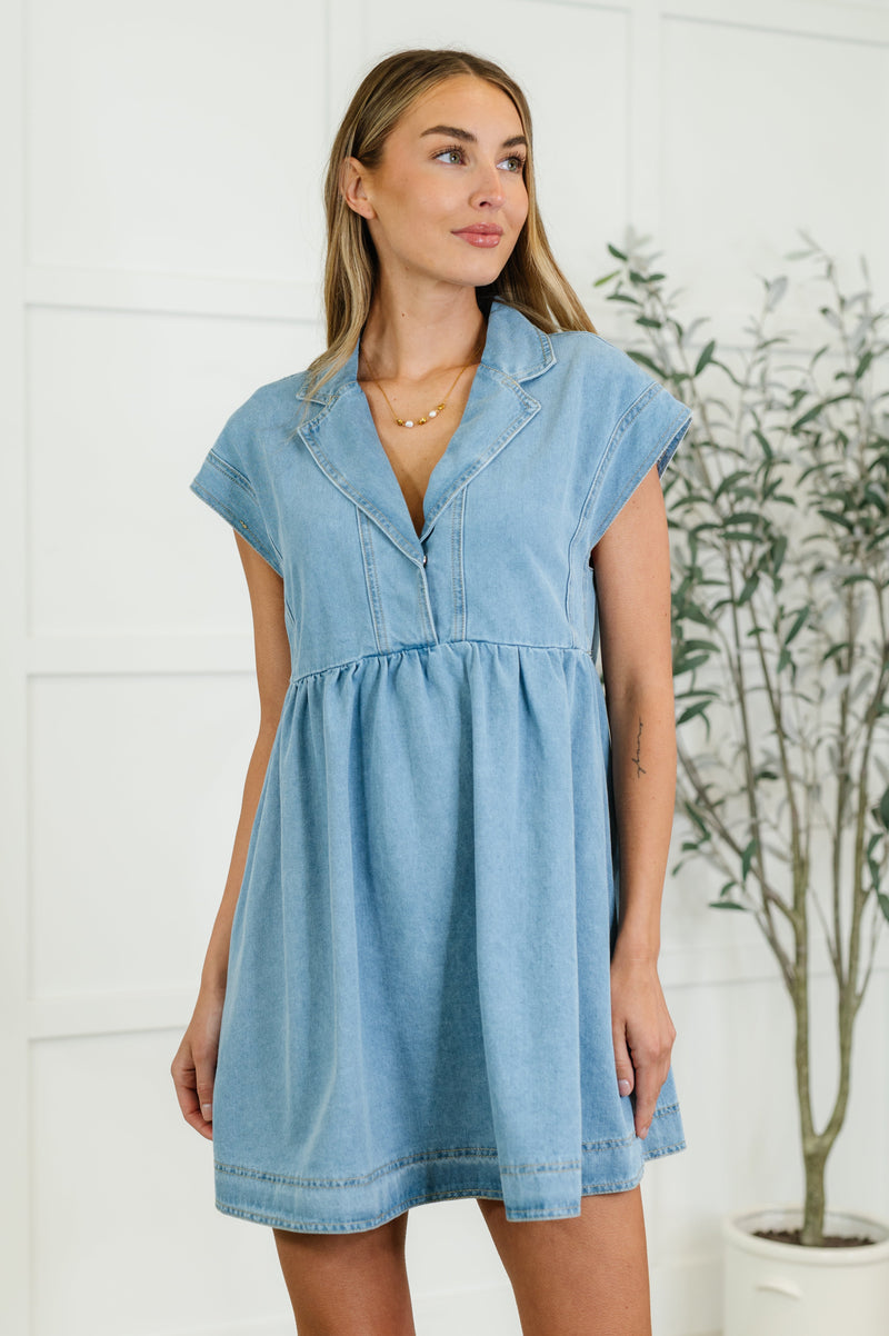 Hazel Blues® |  First Rodeo Denim Dress