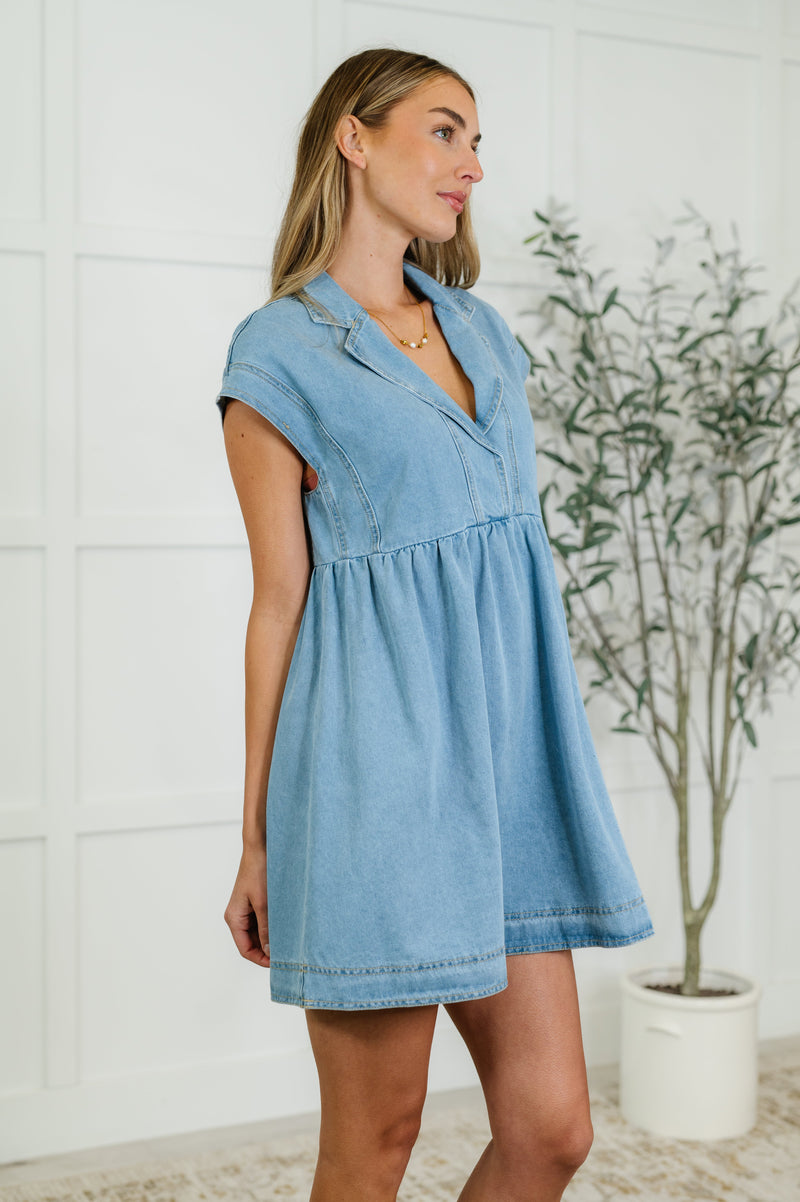 Hazel Blues® |  First Rodeo Denim Dress
