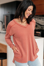 Hazel Blues® |  First and Foremost Rib Knit Top