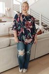 Hazel Blues® |  Float On Floral Top