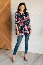 Hazel Blues® |  Float On Floral Top