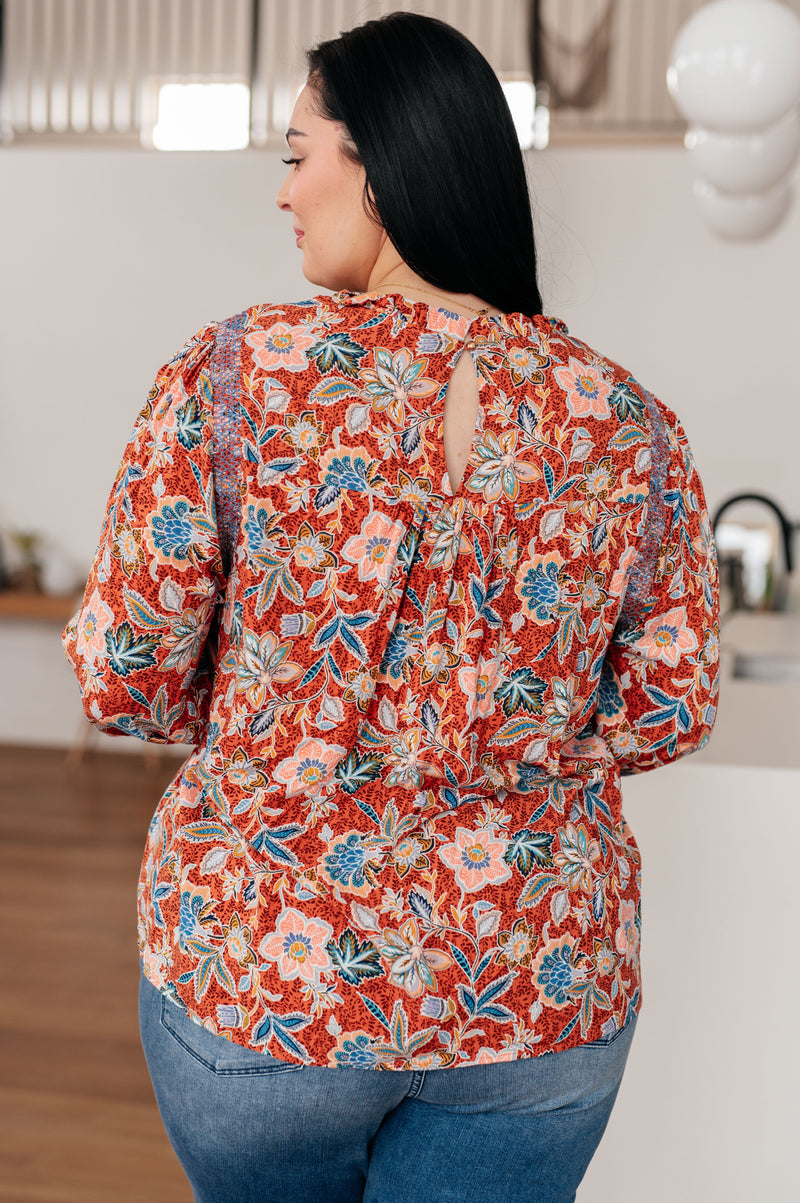 Hazel Blues® |  Floral Delight Blouse