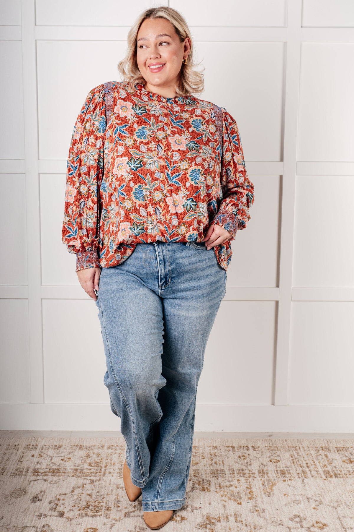 Hazel Blues® |  Floral Delight Blouse