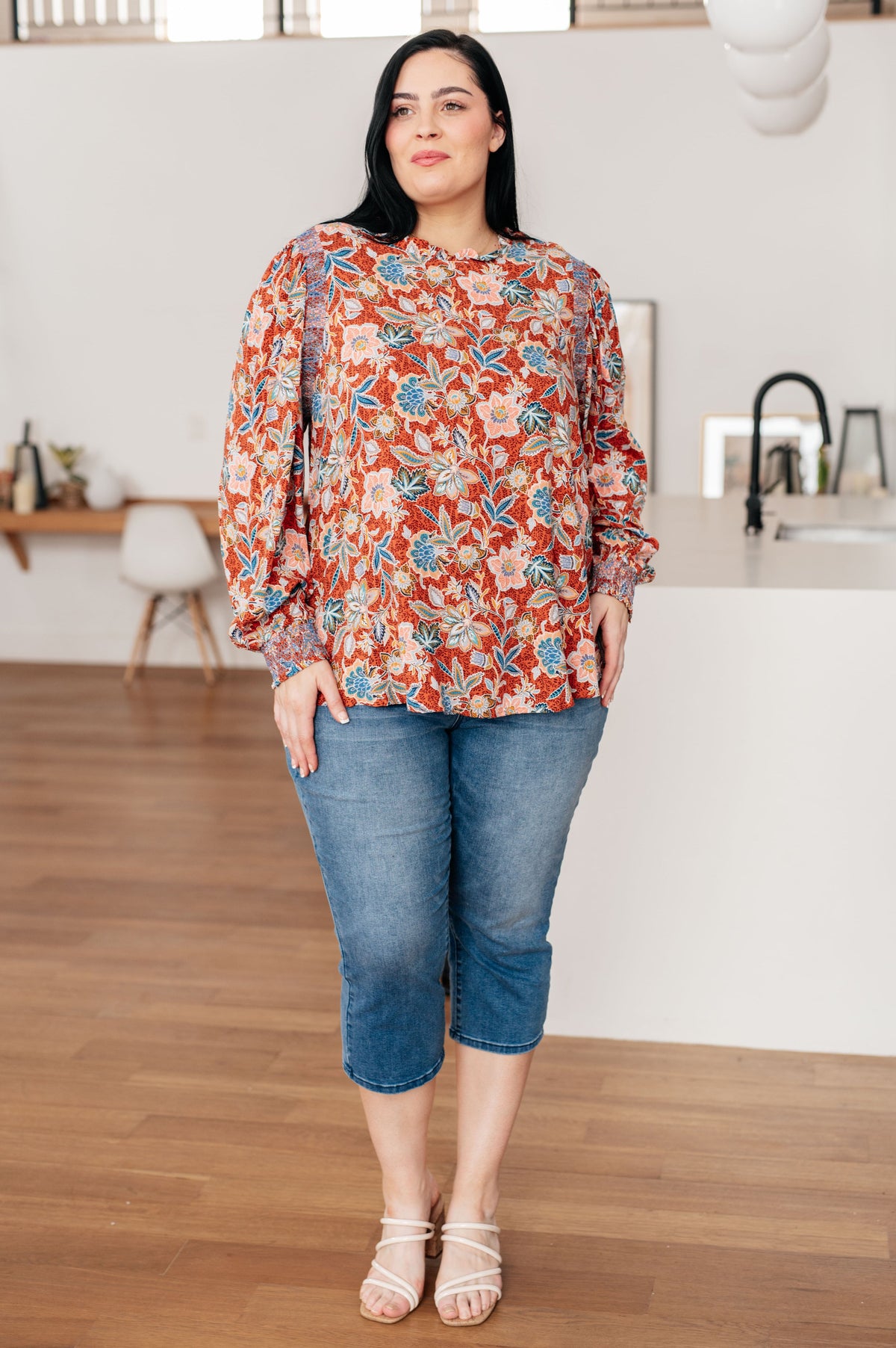 Hazel Blues® |  Floral Delight Blouse