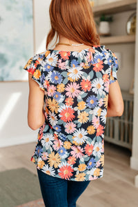 Hazel Blues® |  Flower Power Floral Top