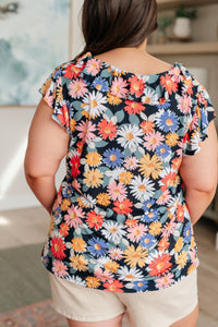 Hazel Blues® |  Flower Power Floral Top