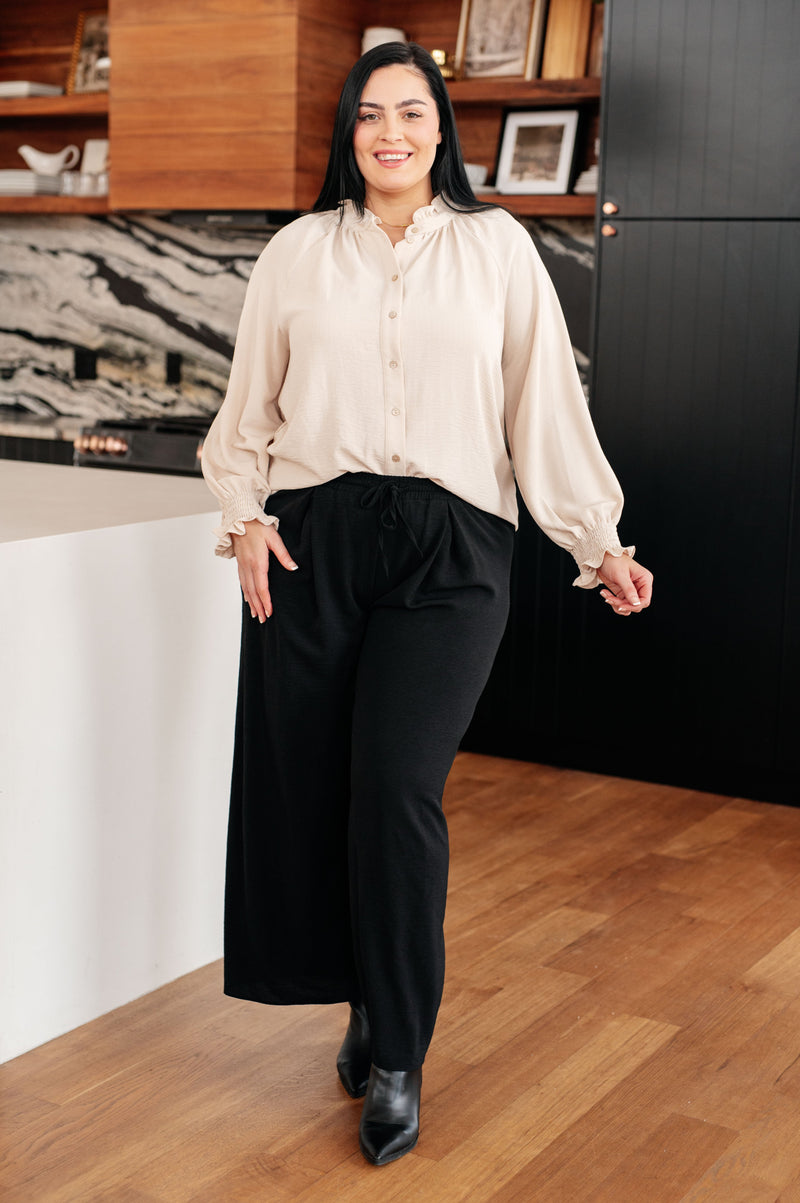 Hazel Blues® |  For You I Do Button Up Blouse