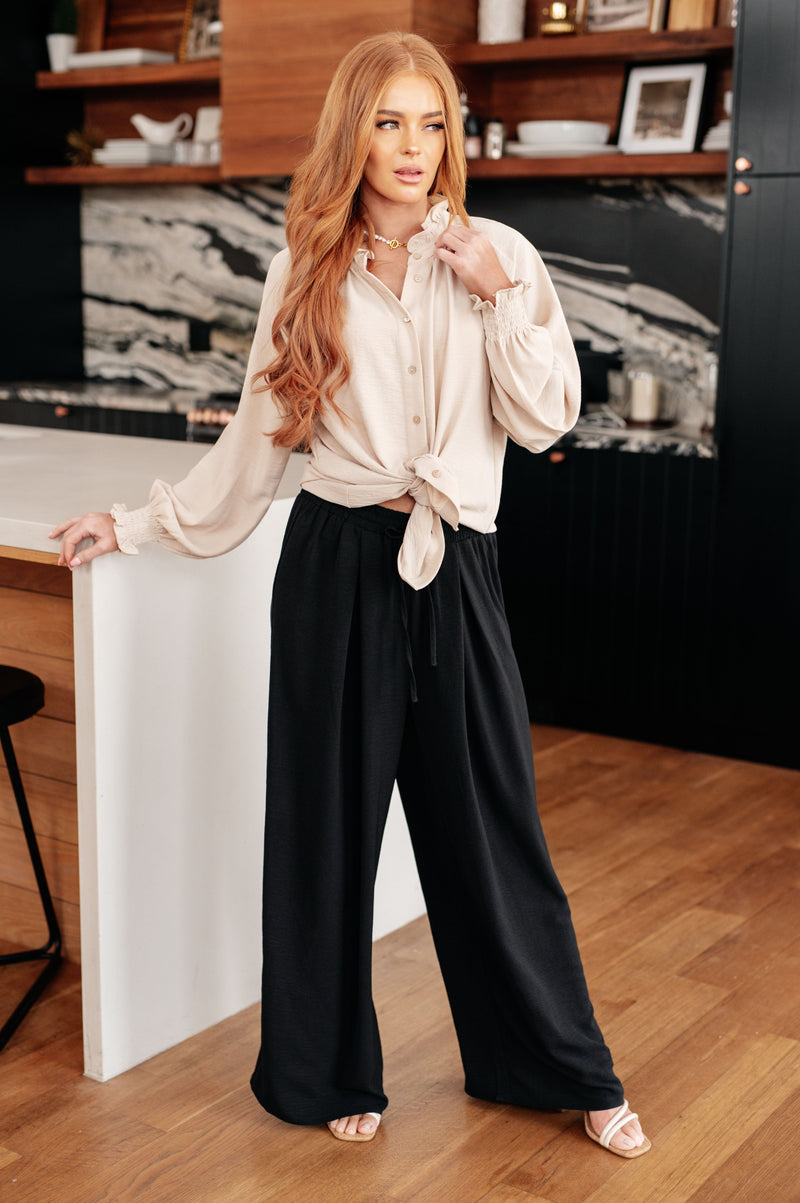 Hazel Blues® |  For You I Do Button Up Blouse