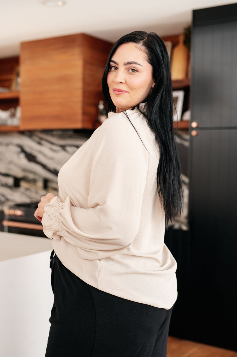 Hazel Blues® |  For You I Do Button Up Blouse