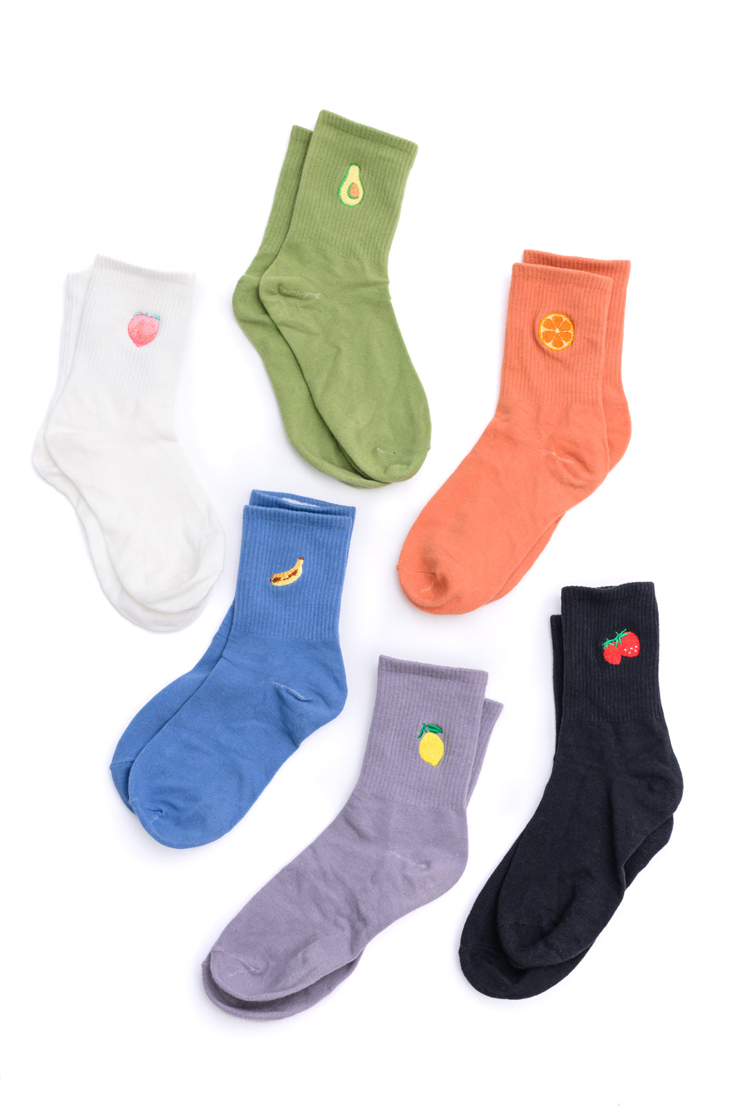 Hazel Blues® |  Fruit Snack Socks Set of 6