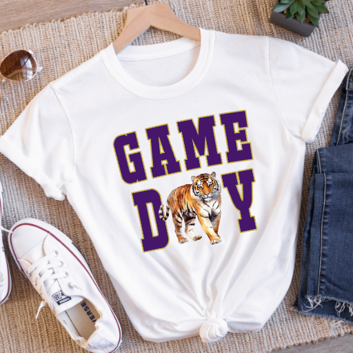 LSU Tigers Game Day Graphic Tee