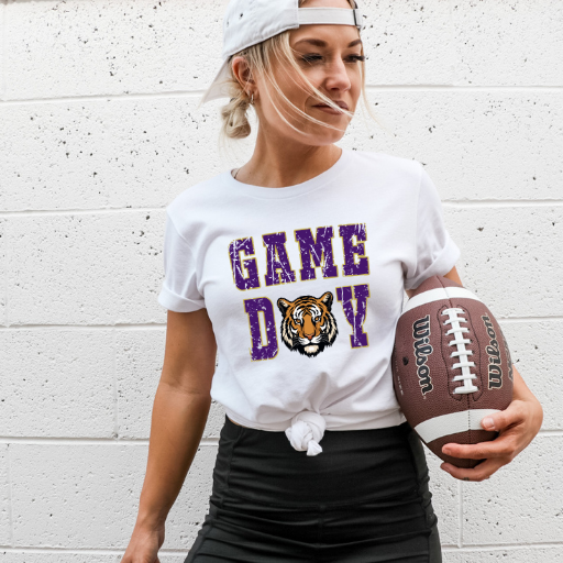 Hazel Blues® |  LSU Tiger Game Day Graphic Tee