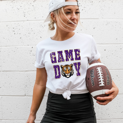 LSU Tiger Game Day Graphic Tee