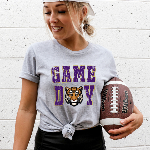 LSU Tiger Game Day Graphic Tee