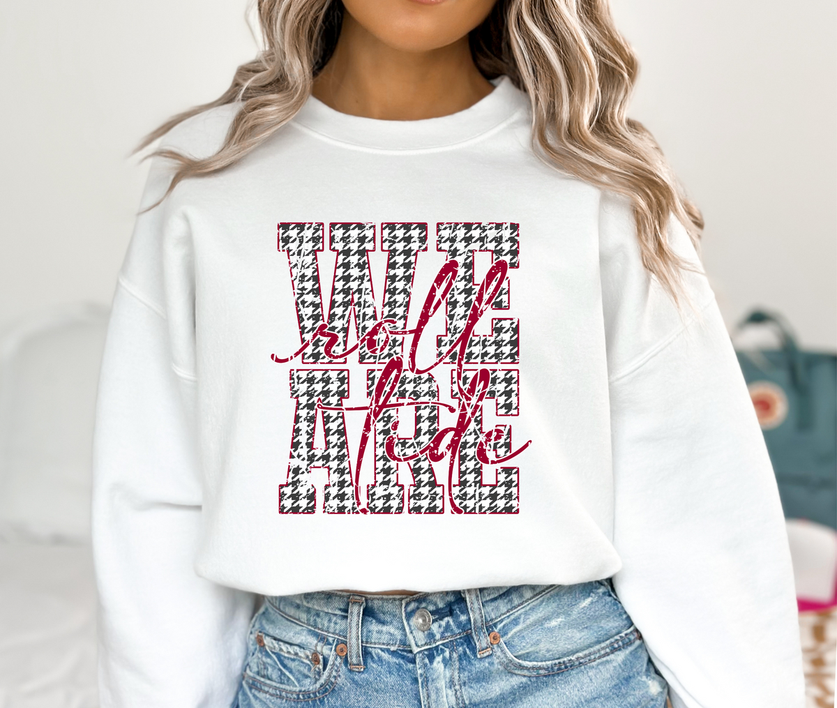 Hazel Blues® |  We Are Roll Tide Graphic Sweatshirt