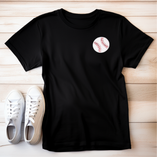 Hazel Blues® | Sequin Ball and/or Sequin Bats Tee