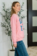 Hazel Blues® |  PREORDER: Game Day Graphic Drop Shoulder Sweatshirt