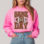 Hazel Blues® |  GamedayGirly in Pink Sweatshirt
